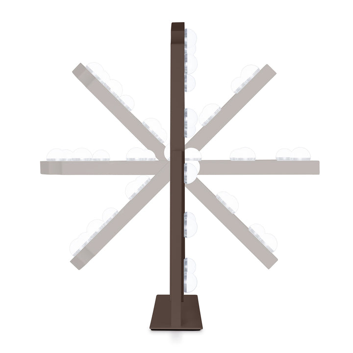 LED Scalloped Hollywood Mirror