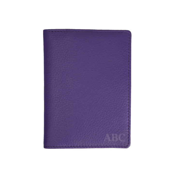 Brouk and Co Personalized Genuine Leather Stanford Passport Holder