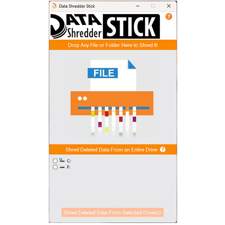 Data Shredder Stick
