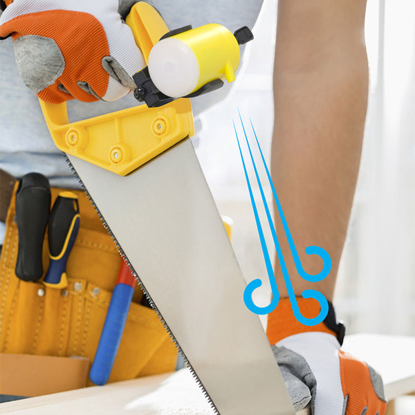 Attachable Dust Blower and Work Light