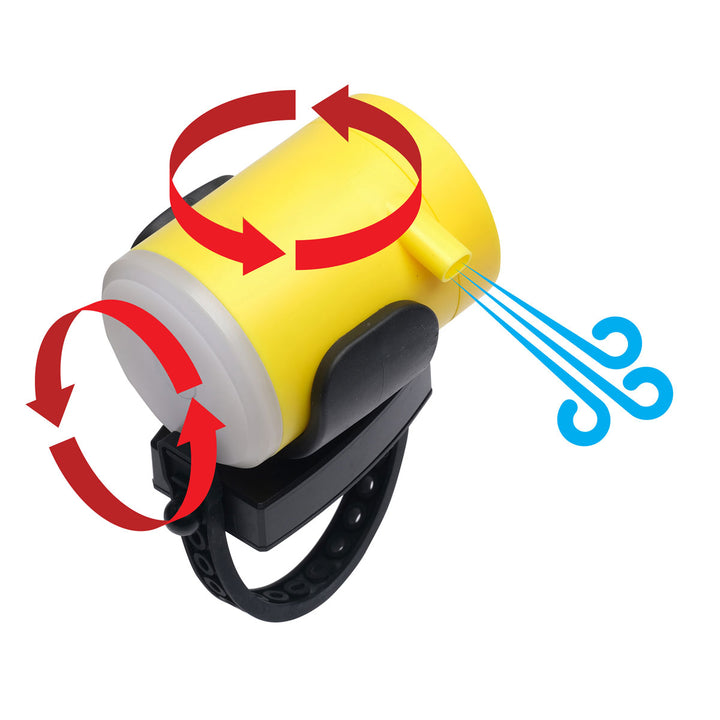 Attachable Dust Blower and Work Light