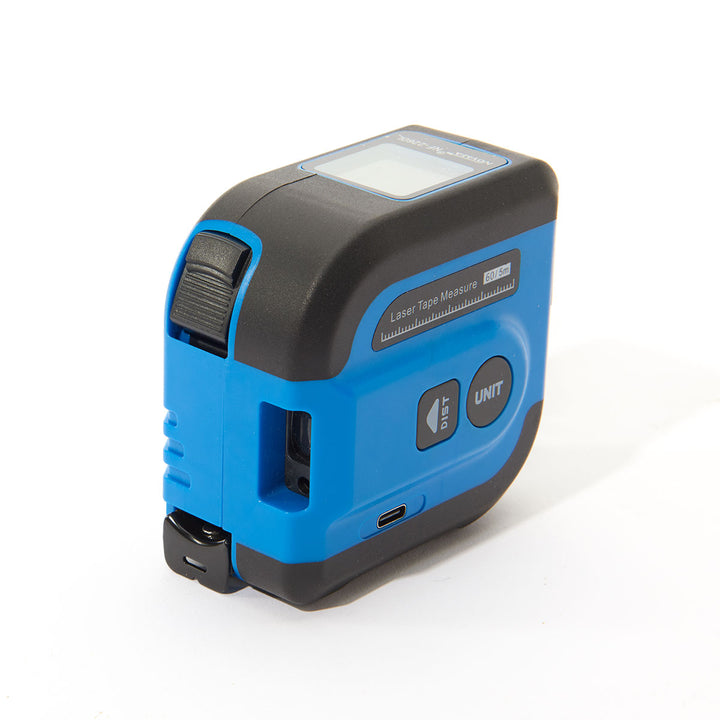 2-in-1 Digital Laser Tape Measure by Sharper Image