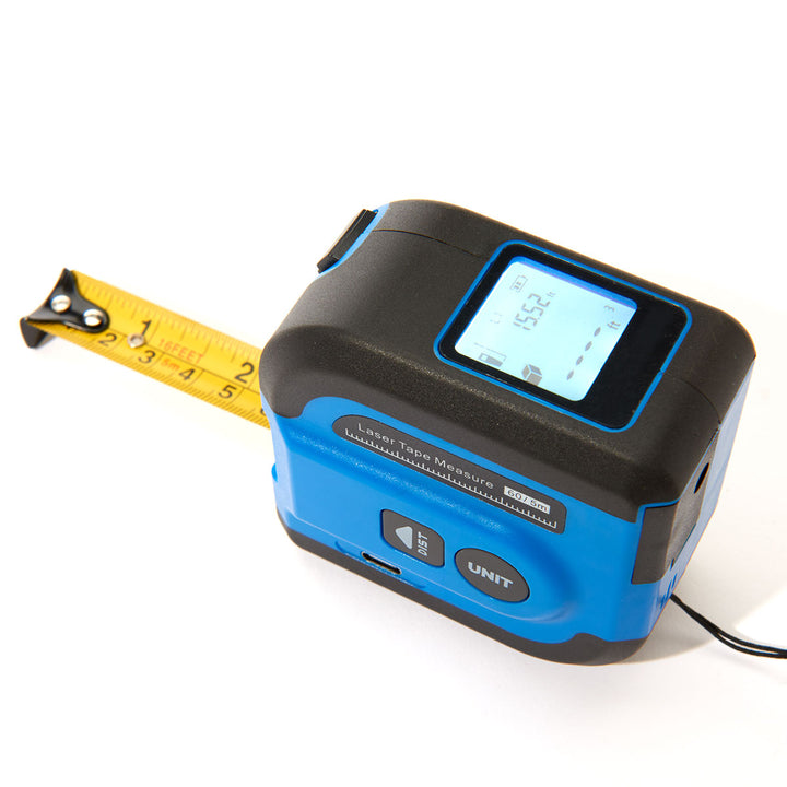 2-in-1 Digital Laser Tape Measure by Sharper Image