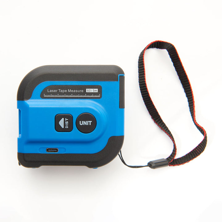 2-in-1 Digital Laser Tape Measure by Sharper Image