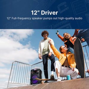 12'' Portable Party Speaker - additional product image