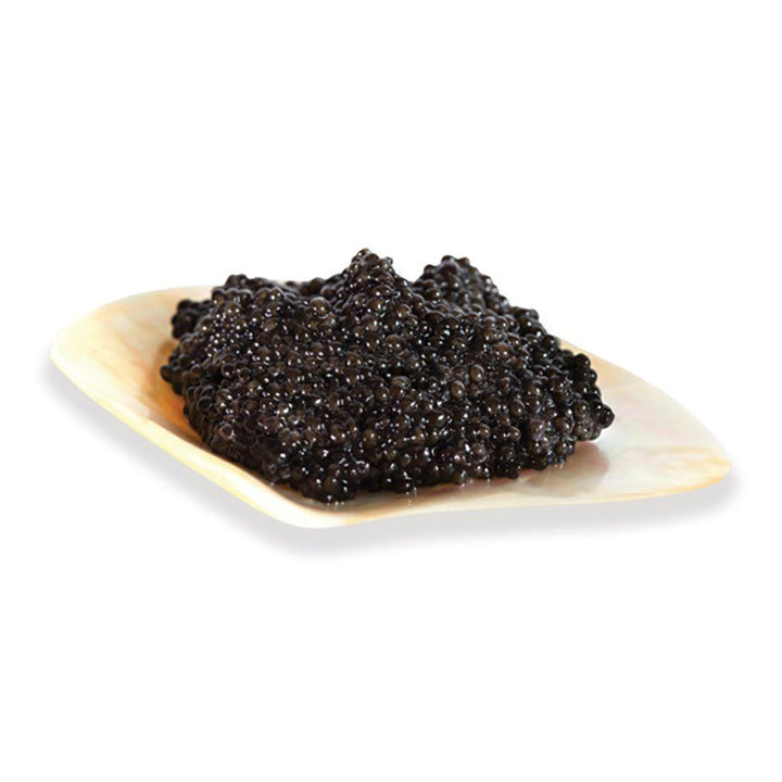 Mother of Pearl Caviar Dish and Spoon Duo