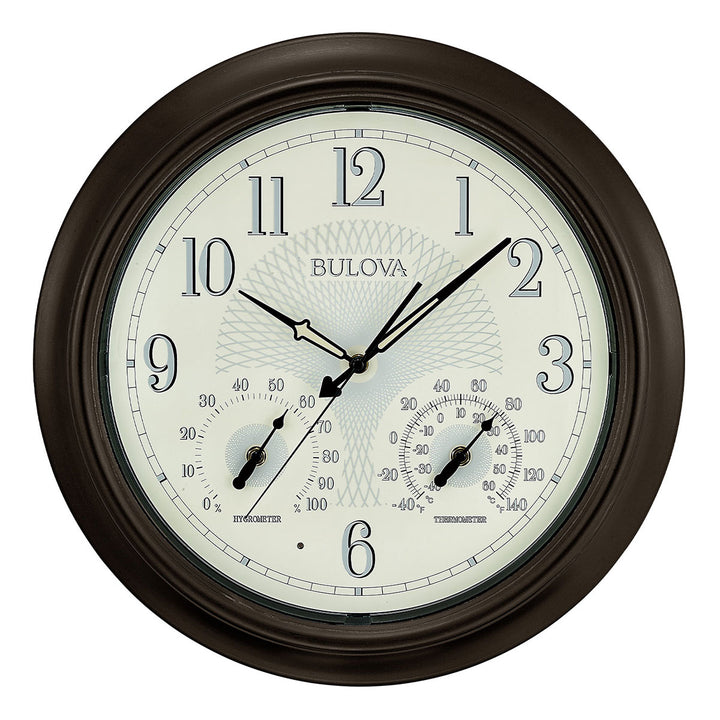 Bulova Weather Master 18'' Diameter Clock