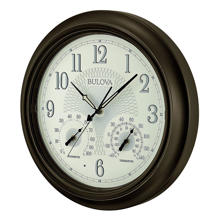 Bulova Weather Master 18'' Diameter Clock
