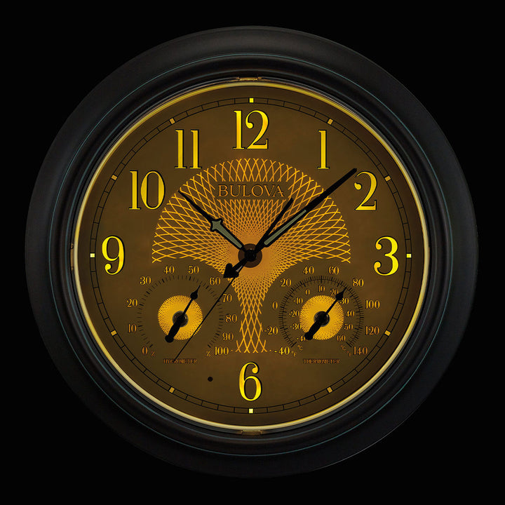 Bulova Weather Master 18'' Diameter Clock