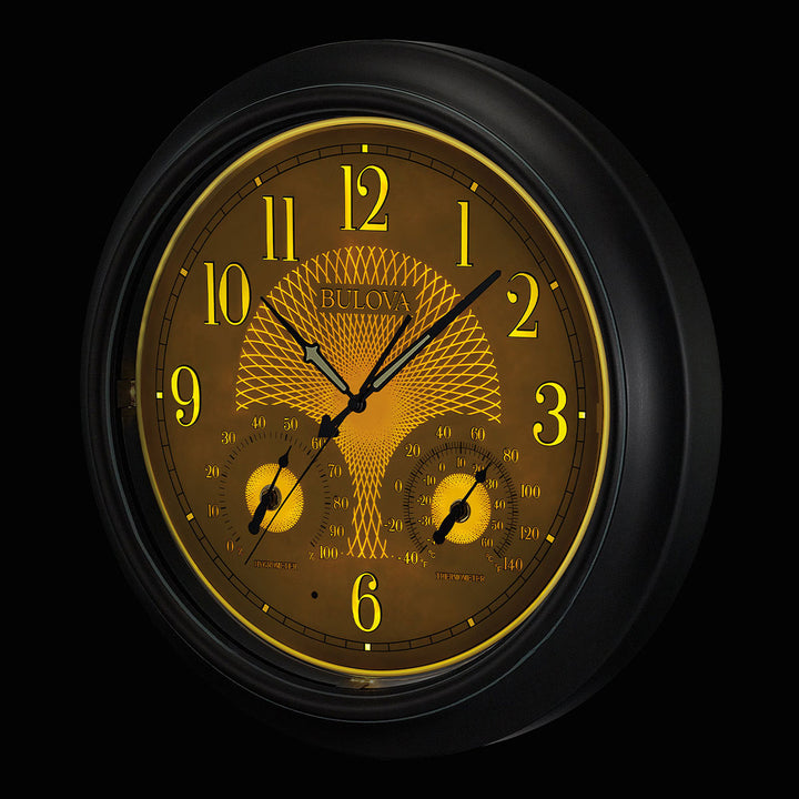 Bulova Weather Master 18'' Diameter Clock