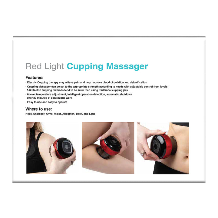 Red Light Electric Cupping Massager