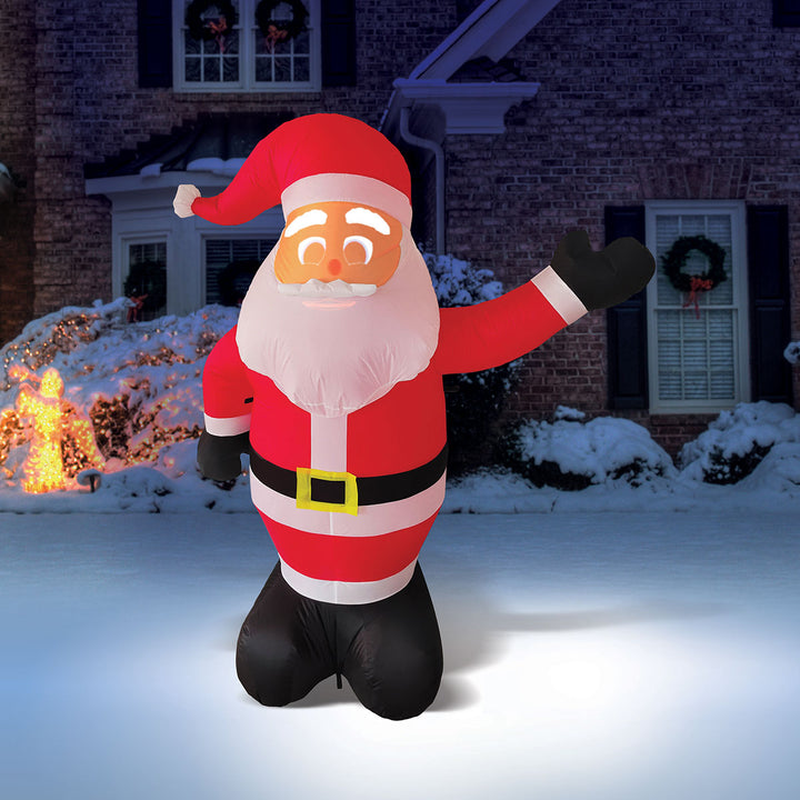 7-Ft. Inflatable Animated Santa