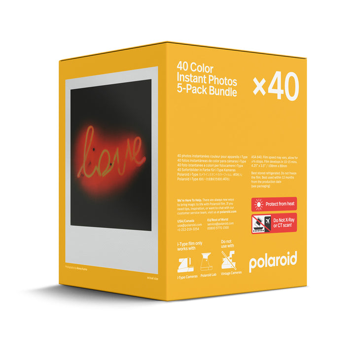Polaroid Color i-Type Film (Pack of 5)