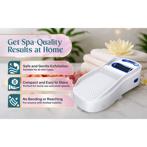 Hands Free Waterproof Foot Exfoliator