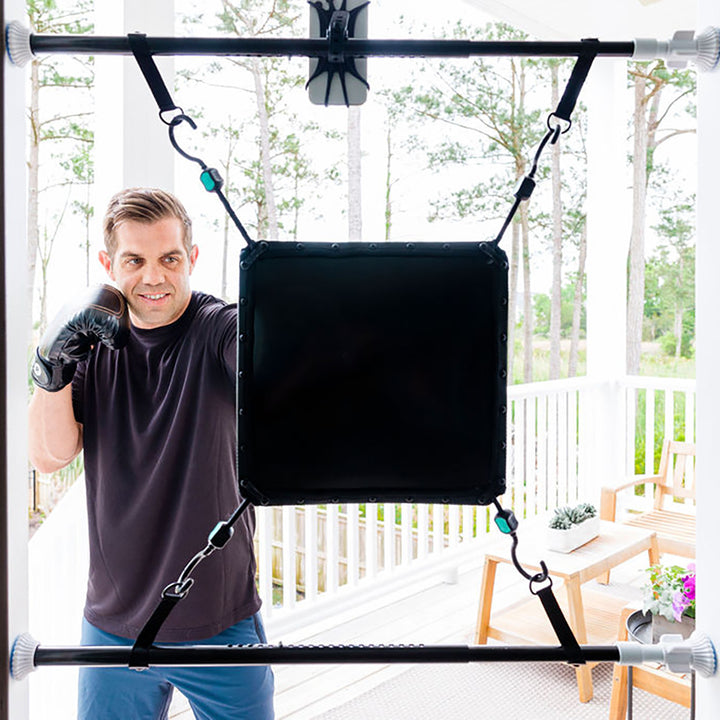 Doorway Punch Bag with Performance Tracking