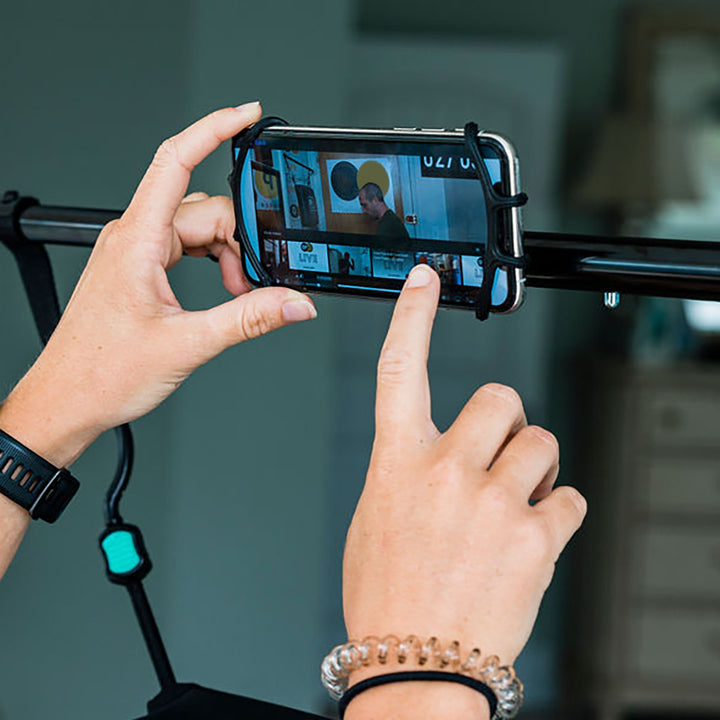 Doorway Punch Bag with Performance Tracking