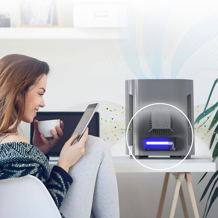 Compact HEPA UV-C Air Purifier