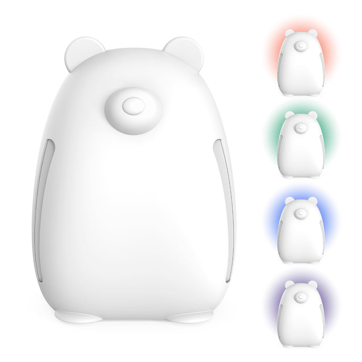 Bear-Shaped HEPA UV‑C Air Purifier