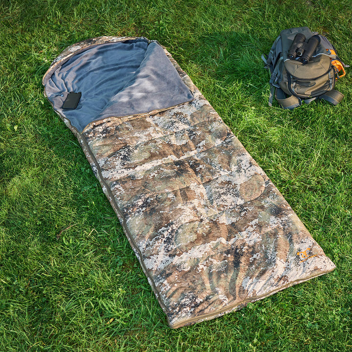 True Timber Heated Sleeping Bag