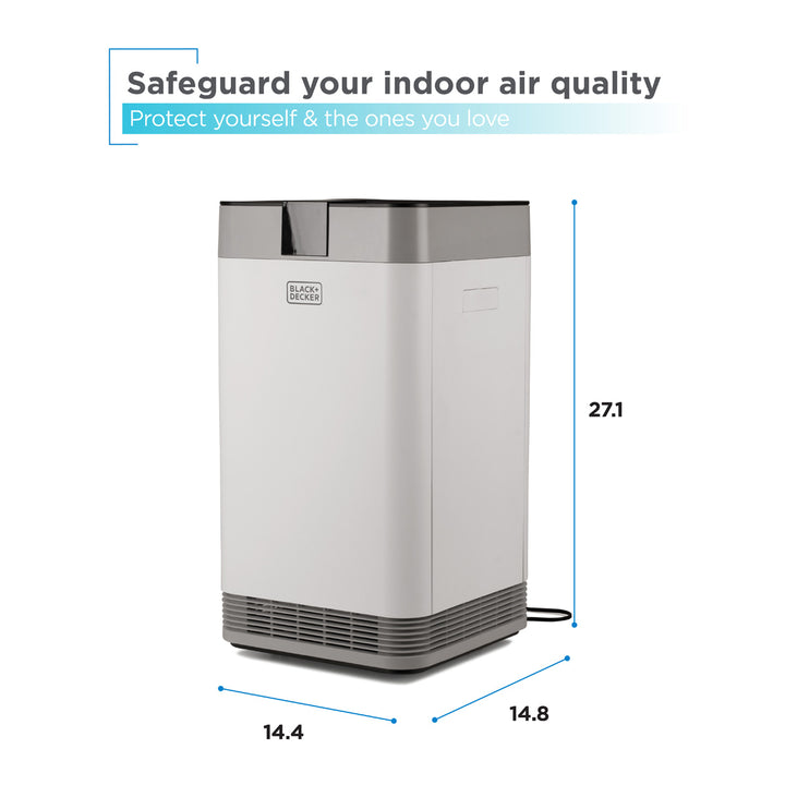 2520 Sq. Ft. Electrostatic Precipitator HEPA Air Purifier