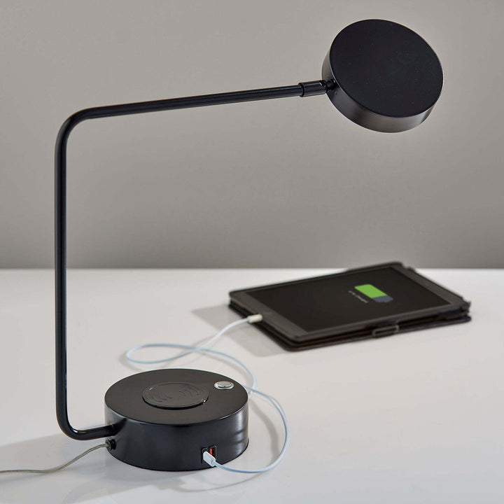 Contemporary Charging Desk Lamp