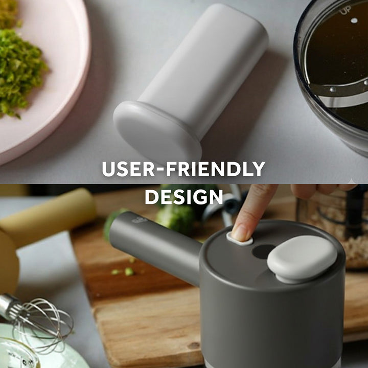 3-in-1 Cordless Food Prep System