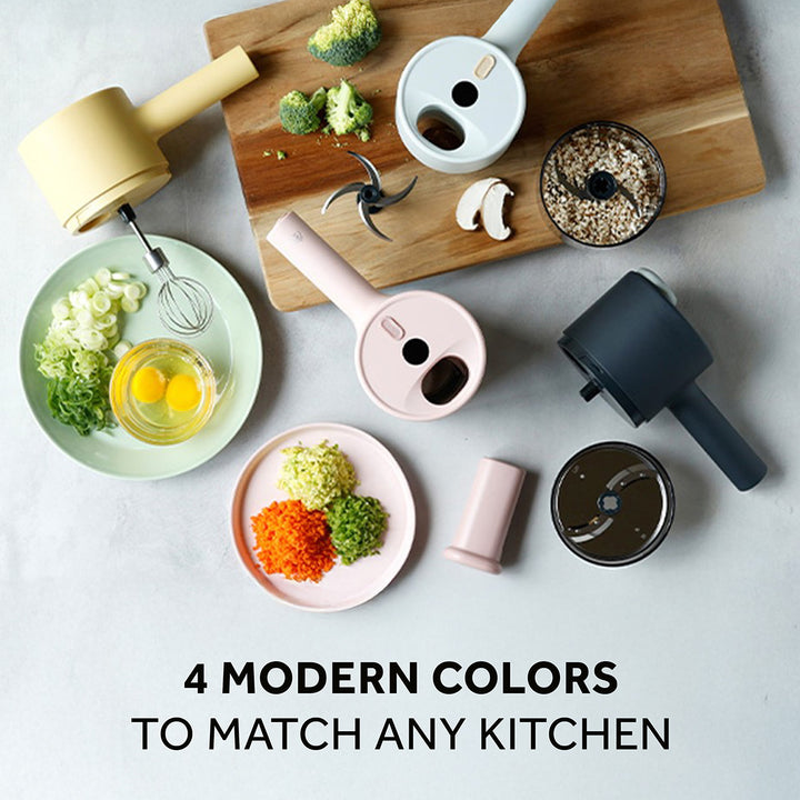 3-in-1 Cordless Food Prep System