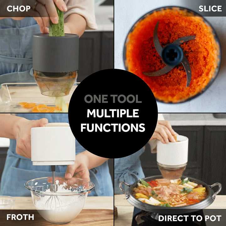 3-in-1 Cordless Food Prep System