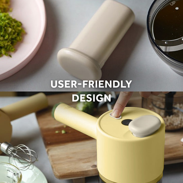 3-in-1 Cordless Food Prep System