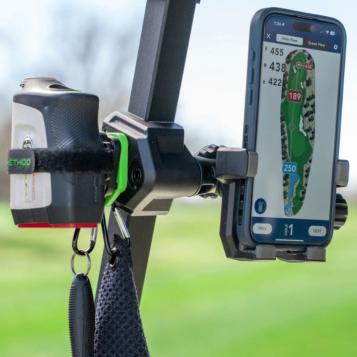 Magnetic Golf Cart Phone Holder and Gear Hub