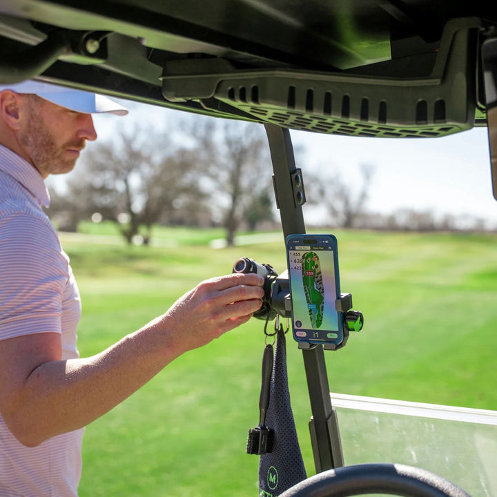 Magnetic Golf Cart Phone Holder and Gear Hub