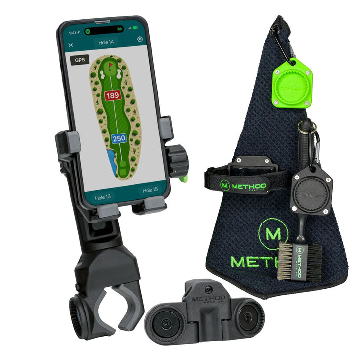 Magnetic Golf Cart Phone Holder and Gear Hub