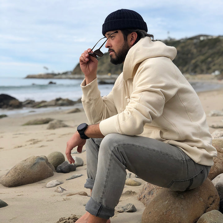 The Original Built-In Eye Mask Travel Hoodie