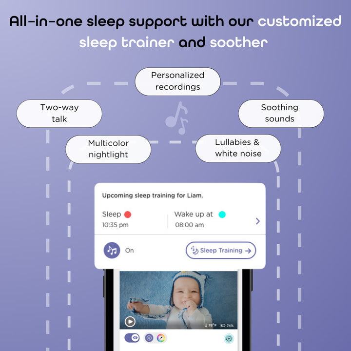 Ai Baby Camera with Crib Mount