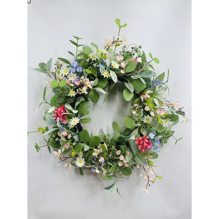 24'' Solar LED Wreath