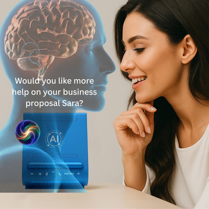 AI Smart Speaker Charging Companion