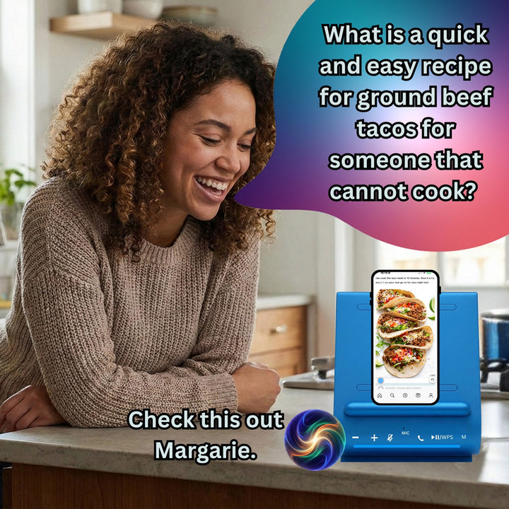 AI Smart Speaker Charging Companion