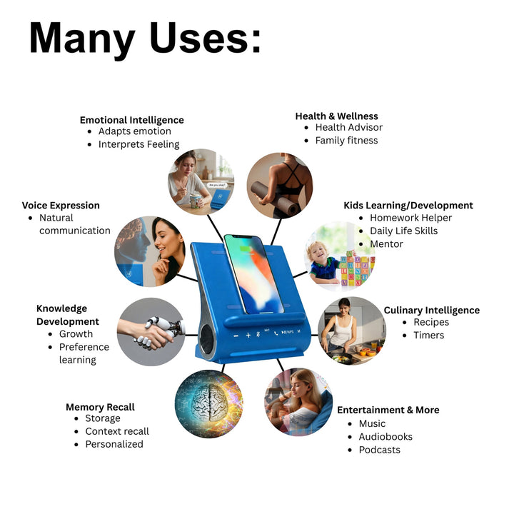 AI Smart Speaker Charging Companion