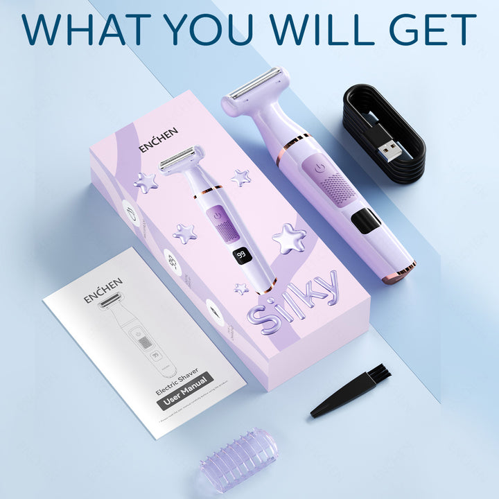 Women's Wet and Dry Electric Razor