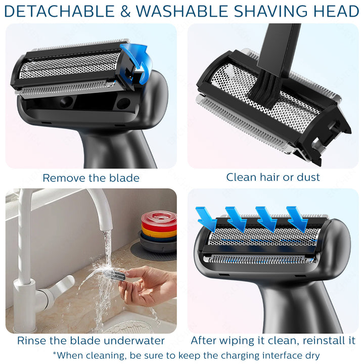 Women's Wet and Dry Electric Razor