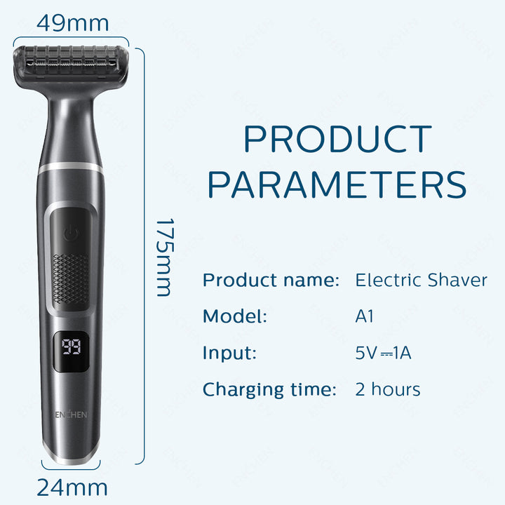 Women's Wet and Dry Electric Razor