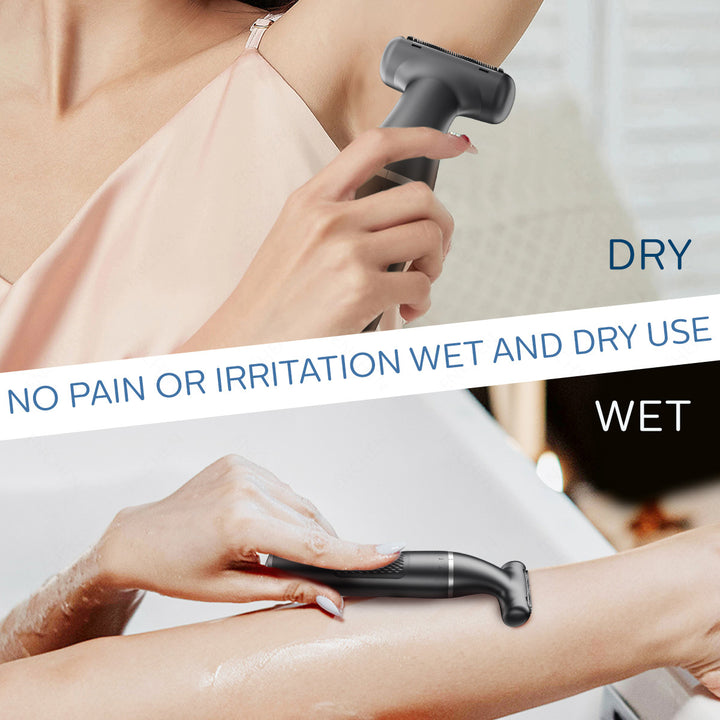 Women's Wet and Dry Electric Razor