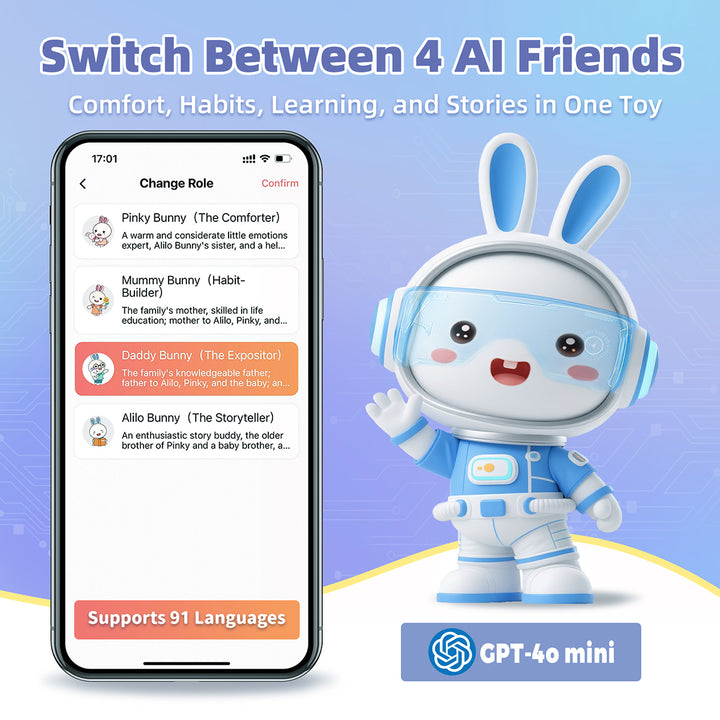 AI Interactive Bunny Companion