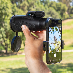 Monocular Telescope with Smartphone Holder and Tripod