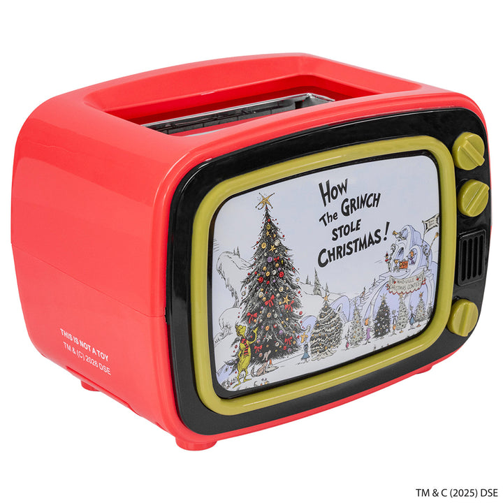 Retro TV Image on Toast Toaster