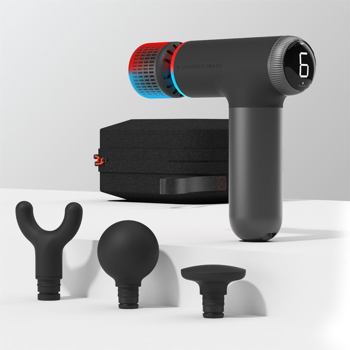 Sharper Image PowerBoost Pro Plus Hot and Cold Compact Massage Gun