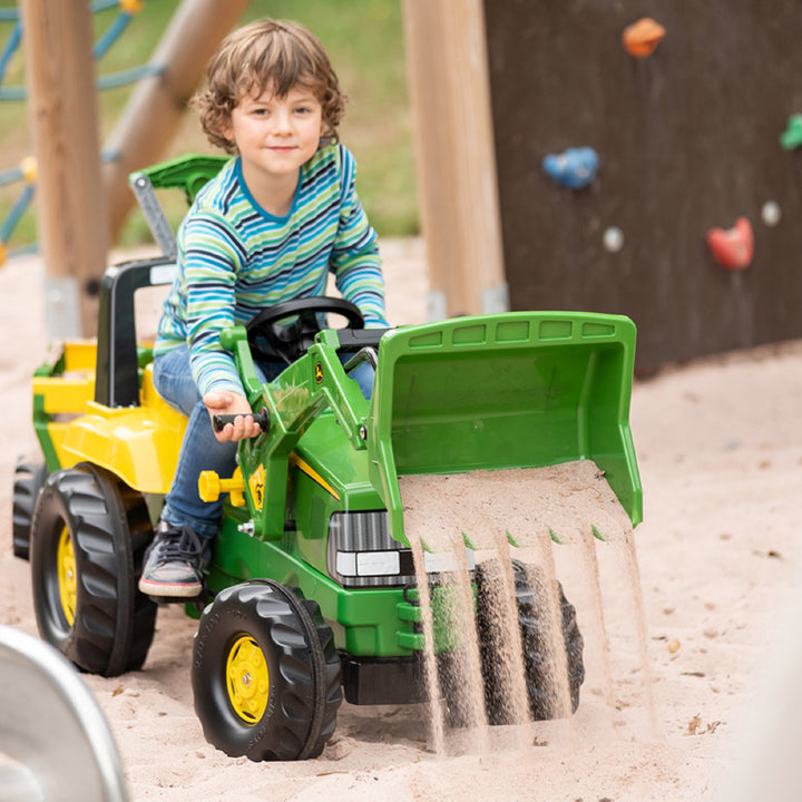 John Deere Pedal Loader With Backhoe