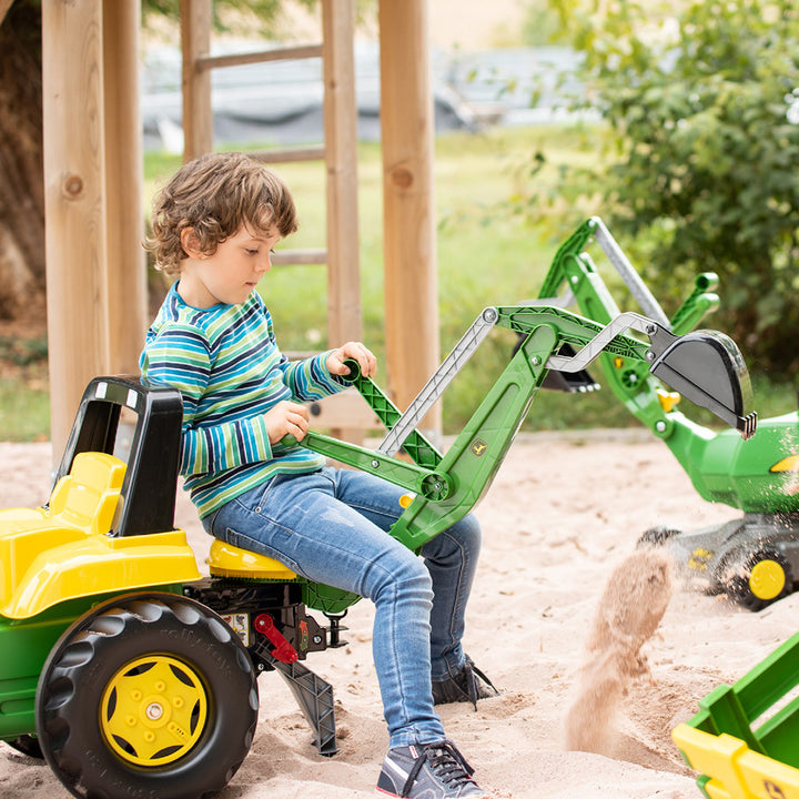 John Deere Pedal Loader With Backhoe