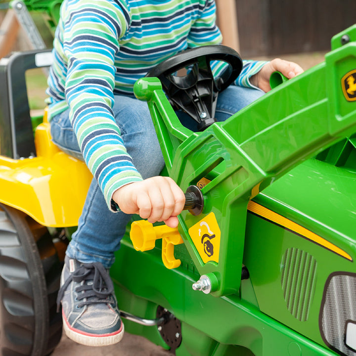 John Deere Pedal Loader With Backhoe