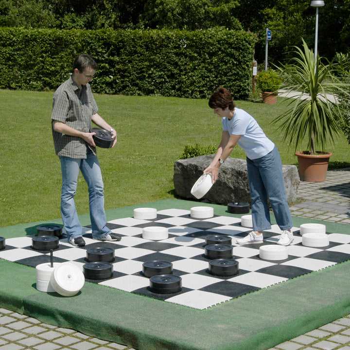 Giant Checker Pieces for Giant Game Board